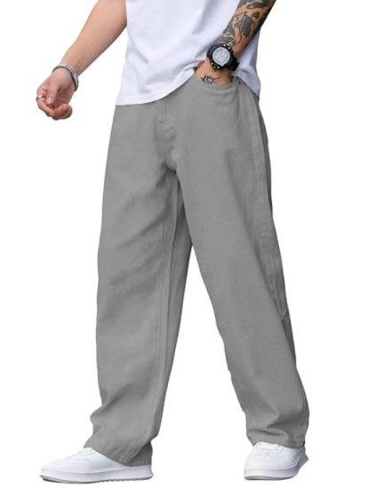 Men Relaxed FIT Denim Jeans | Loose Jeans for Men